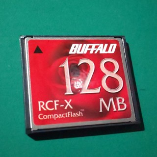 バッファロー(Buffalo)の◇BUFFALO コンパクトフラッシュ RCF-X 128MB(その他)