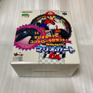 ニンテンドウ64(NINTENDO 64)の任天堂 マリオカート64 コントローラー付き ニンテンドー64 NINTENDO(家庭用ゲームソフト)