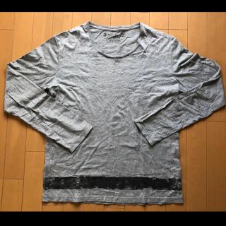 アーバンリサーチ(URBAN RESEARCH)のURBAN RESEARCH シャツ L グレー(Tシャツ/カットソー(七分/長袖))