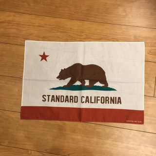 スタンダードカリフォルニア(STANDARD CALIFORNIA)の激レア！入手困難スタンダードカリフォルニア長方形バンダナ.新品未使用品(その他)