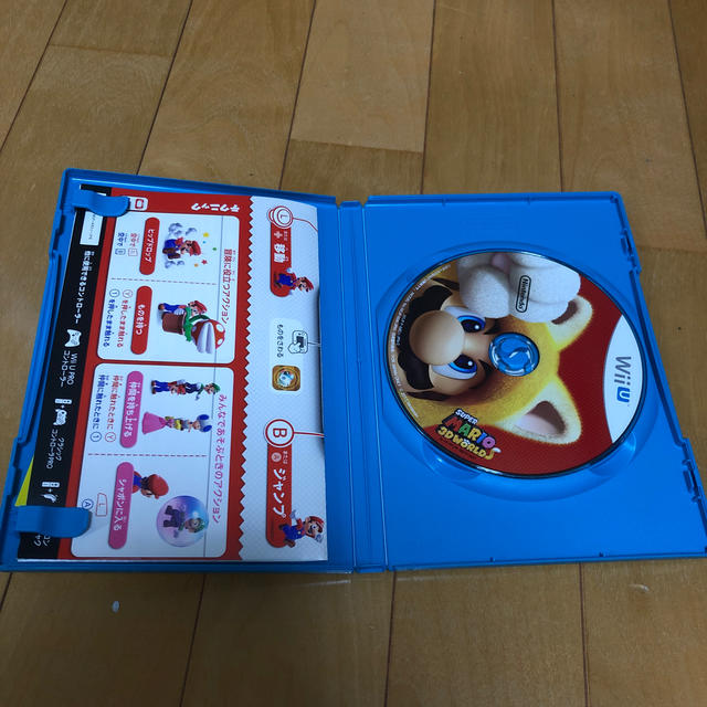 Wii U(ウィーユー)のスーパーマリオ 3Dワールド Wii U エンタメ/ホビーのゲームソフト/ゲーム機本体(家庭用ゲームソフト)の商品写真