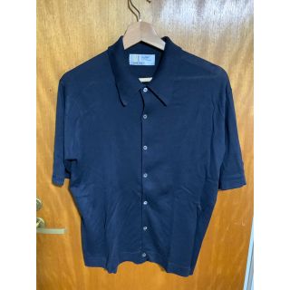 ジョンスメドレー(JOHN SMEDLEY)のジョンスメドレー メンズ 半袖ニットシャツ(ニット/セーター)