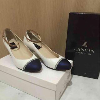 ランバン(LANVIN)の未使用‼︎ LANVINパンプス23.5(ハイヒール/パンプス)