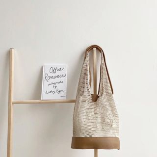 トゥデイフル(TODAYFUL)のMesh bag メッシュバッグ　ブラウン　　ビーチバッグ(バッグ)