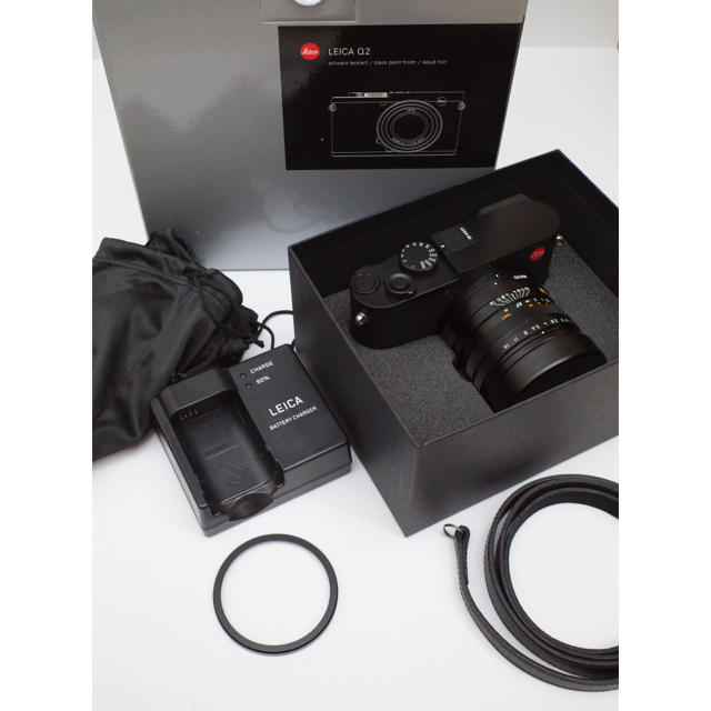 ライカ Leica Q Typ116  予備バッテリー レザープロテクター付き