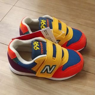 ニューバランス(New Balance)の箱なし ニューバランススニーカー IZ996 イエローマルチ 14.5cm(スニーカー)