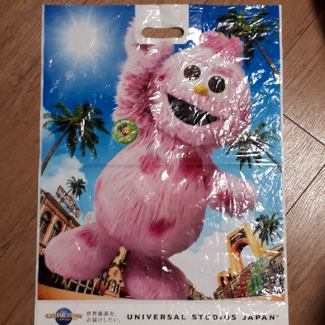 USJ(ユニバーサルスタジオジャパン)のUSJ テーマパーク 袋 レディースのバッグ(ショップ袋)の商品写真