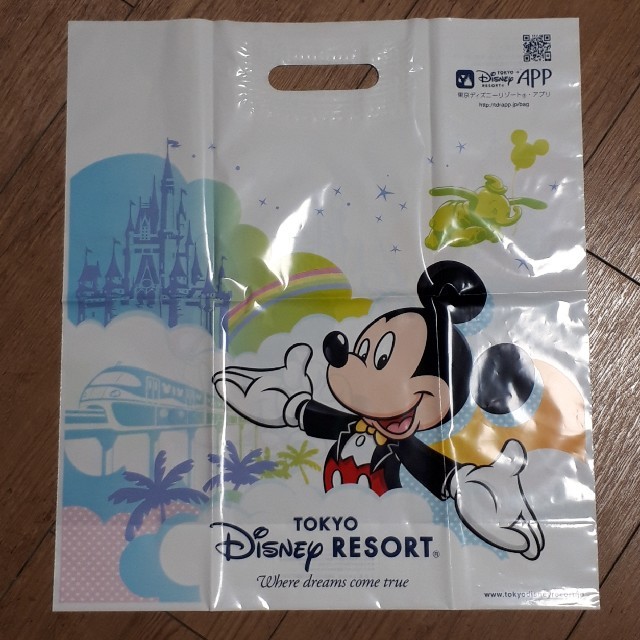 Disney(ディズニー)の東京ディズニーリゾート 袋 レディースのバッグ(ショップ袋)の商品写真