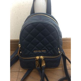 マイケルコース(Michael Kors)の新品　Michael Kors  マイケルコース　リュック　ネイビー　(リュック/バックパック)