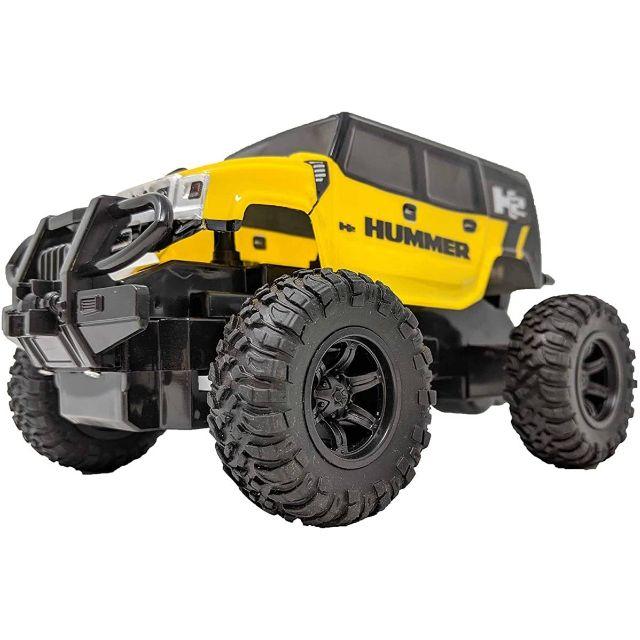 RC HUMMER H2 big wheel 黄色 ラジコン 正規ライセンス品 エンタメ/ホビーのおもちゃ/ぬいぐるみ(ホビーラジコン)の商品写真