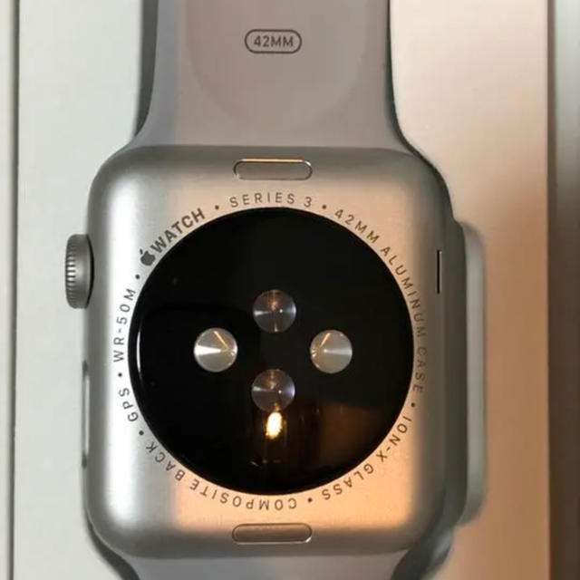 Apple GPSモデル おまけ付きの通販 by くま×3's shop｜アップルウォッチならラクマ Watch - アップルウォッチ3 42mm 格安最新品