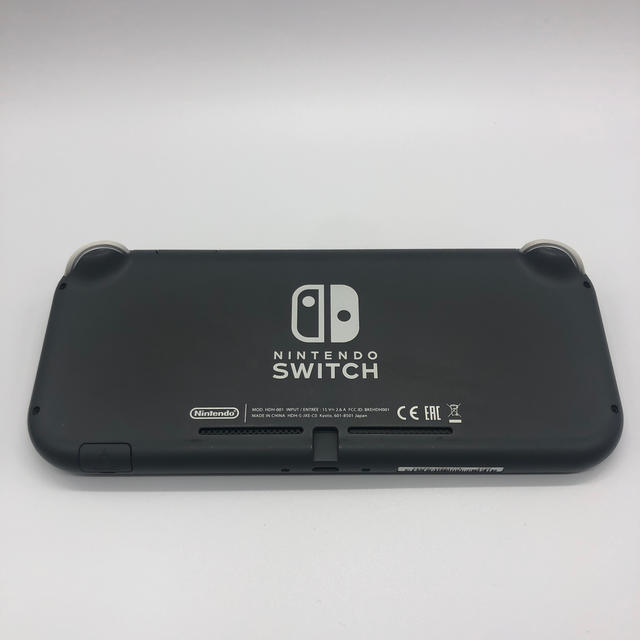 Nintendo Switch - 即発送 格安 switch lite グレー 本体 消毒済の通販 ...