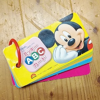 ディズニー(Disney)の【専用】ミッキーABCカード　DWE(知育玩具)