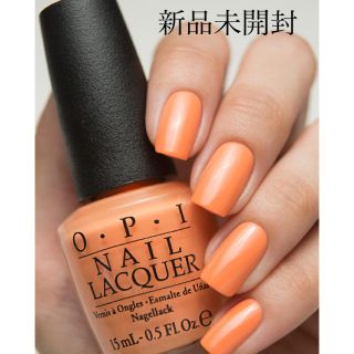 オーピーアイ(OPI)の新品☆OPI ネイルラッカー オレンジ NLH68(マニキュア)