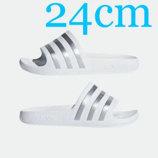 アディダス(adidas)のadidas サンダル アディレッタ アクア 24cm(サンダル)