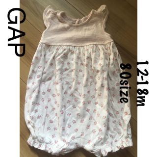 ギャップ(GAP)のGAP 花柄　ロンパース(ロンパース)