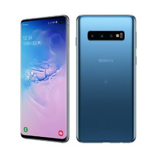 ギャラクシー(Galaxy)の新品未使用 Galaxy S10 プリズムブルー Garaxy(スマートフォン本体)