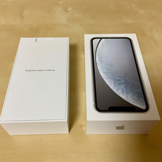 新品未使用 iPhone XR White 64 GB SIMフリー 直営店に限定 ahq.com.mx