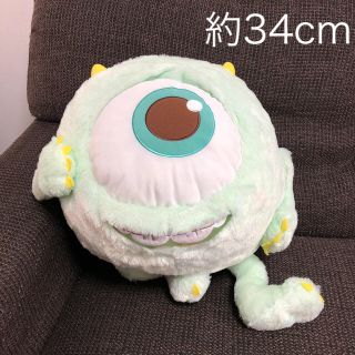 ディズニー(Disney)のモンスターズインク　メガジャンボぬいぐるみ　マイク(キャラクターグッズ)