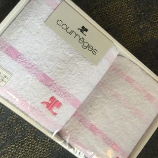 クレージュ(Courreges)の【新品未使用】　courreges タオルセット(タオル/バス用品)