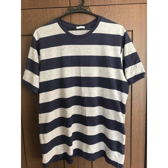 GU(ジーユー)のボーダーTシャツ メンズのトップス(Tシャツ/カットソー(半袖/袖なし))の商品写真