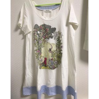 スーパーハッカ(SUPER HAKKA)のSUPER HAKKA 丸首Tシャツ　プルオーバー(Tシャツ(半袖/袖なし))