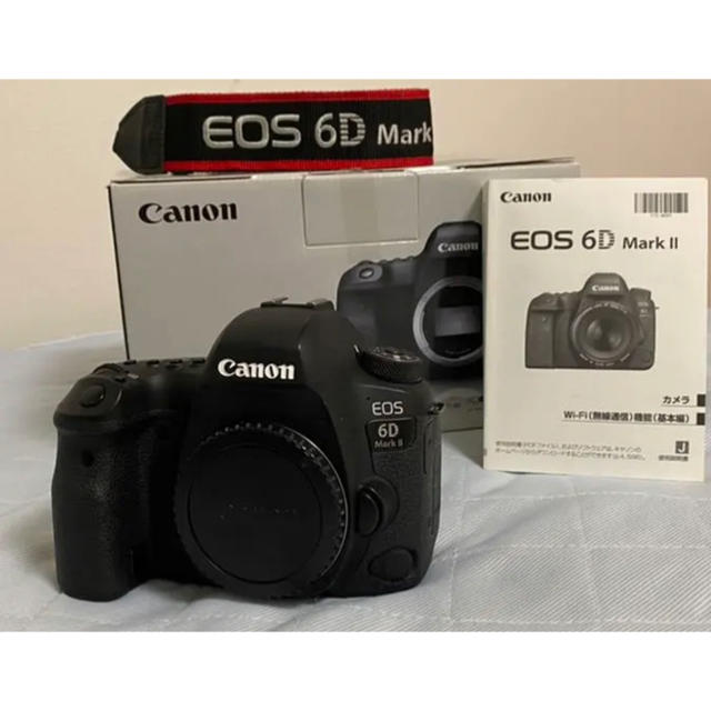 Canon(キヤノン)の【美品】Canon EOS 6D MARK2 ボディ スマホ/家電/カメラのカメラ(デジタル一眼)の商品写真