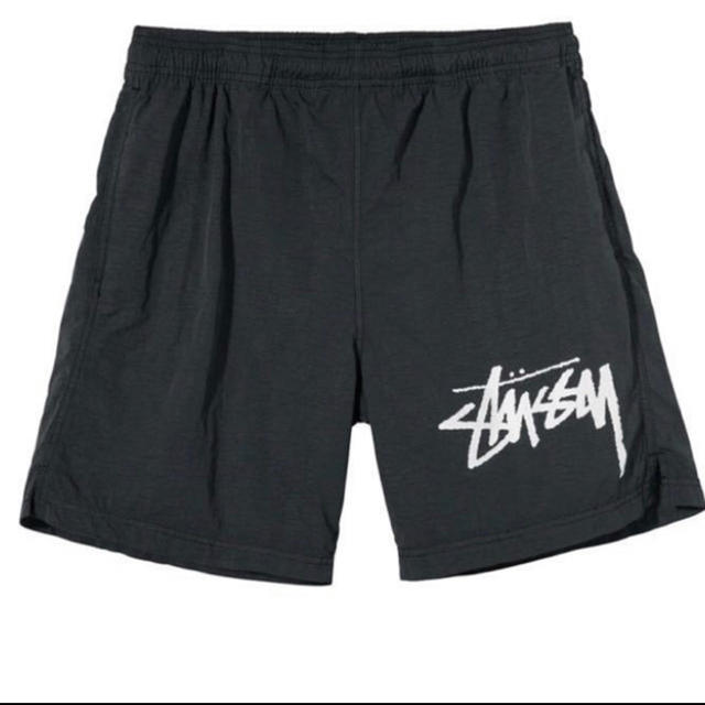 STUSSY(ステューシー)の黒 L stussy nike water short メンズの水着/浴衣(水着)の商品写真