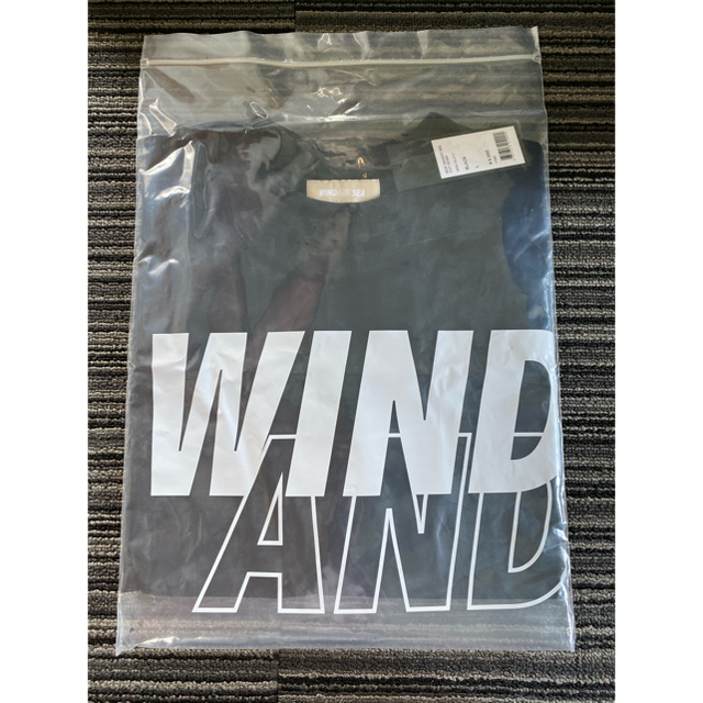 ☆WIND AND SEA BIG カットソー Lサイズ BLACK☆ メンズのトップス(Tシャツ/カットソー(半袖/袖なし))の商品写真