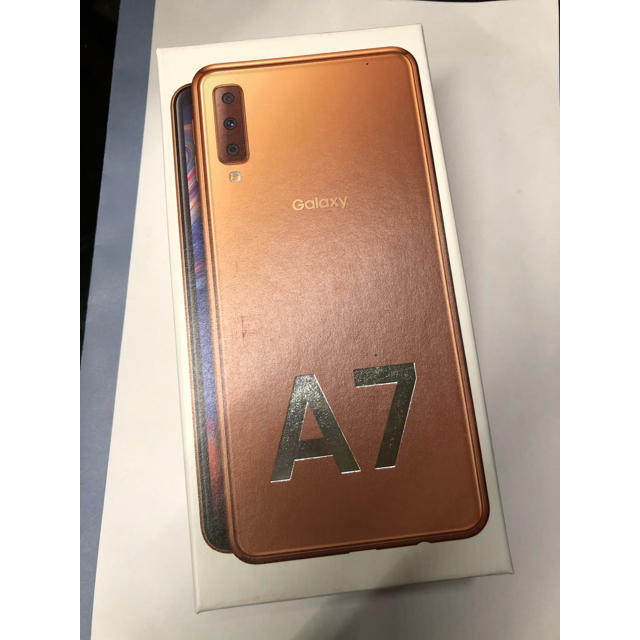 新品未開封】Galaxy A7 ゴールド 64GB SIMフリー-