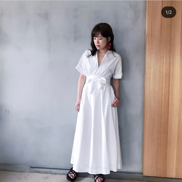 BED&BREAKFAST(ベッドアンドブレックファスト)のassort cotton jumpsuit ❤︎white❤︎ レディースのパンツ(オールインワン)の商品写真