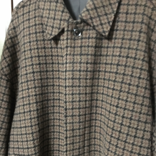 YOKE 19AW  KNIT BAL COLLAR COAT BROWN