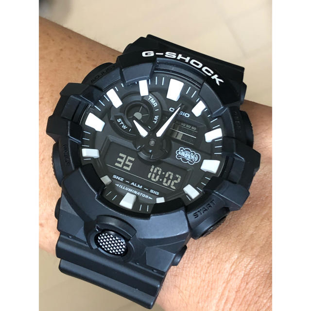 G-SHOCK/エリックヘイズ/限定/GA-700/35周年/デジアナ/ブラック