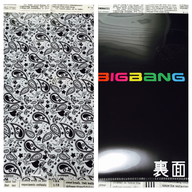 BIGBANG(ビッグバン)のBIG BANG クリアファイル3set エンタメ/ホビーのタレントグッズ(ミュージシャン)の商品写真