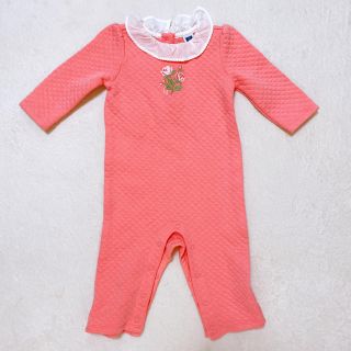 プチバトー(PETIT BATEAU)の新品未使用 JANIE AND JACK ロンパース 3m 6m(ロンパース)