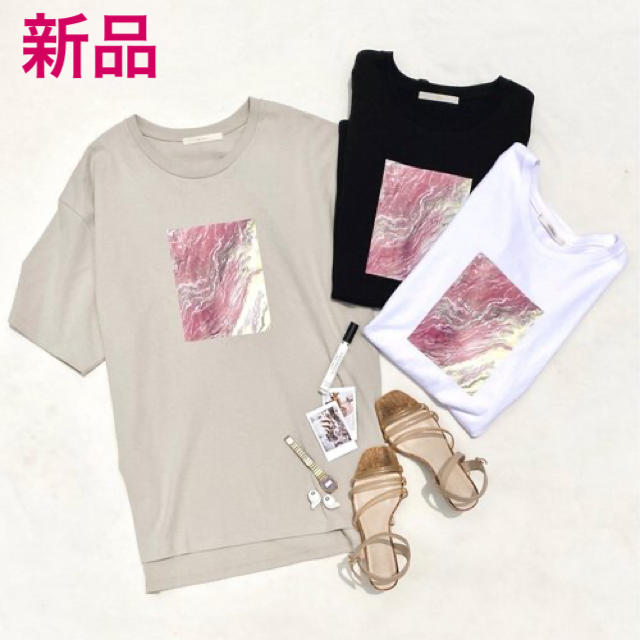 RayCassin(レイカズン)の【 Ray Cassin 】Tシャツ レディースのトップス(Tシャツ(半袖/袖なし))の商品写真