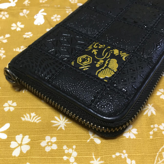 浅草前川印伝長財布 - 長財布
