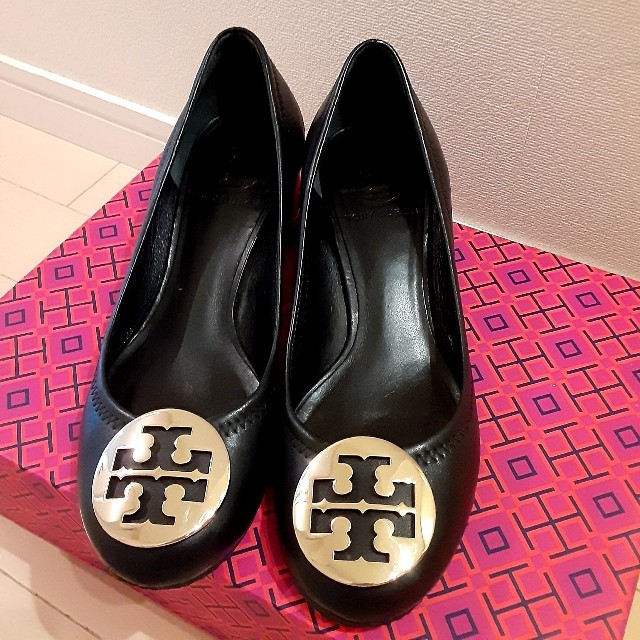 Tory Burch　ウェッジソールパンプス