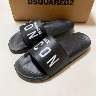 ディースクエアード(DSQUARED2)の新品未使用！送料込み★DSQUARED2★Icon ラバー フラットサンダル(サンダル)