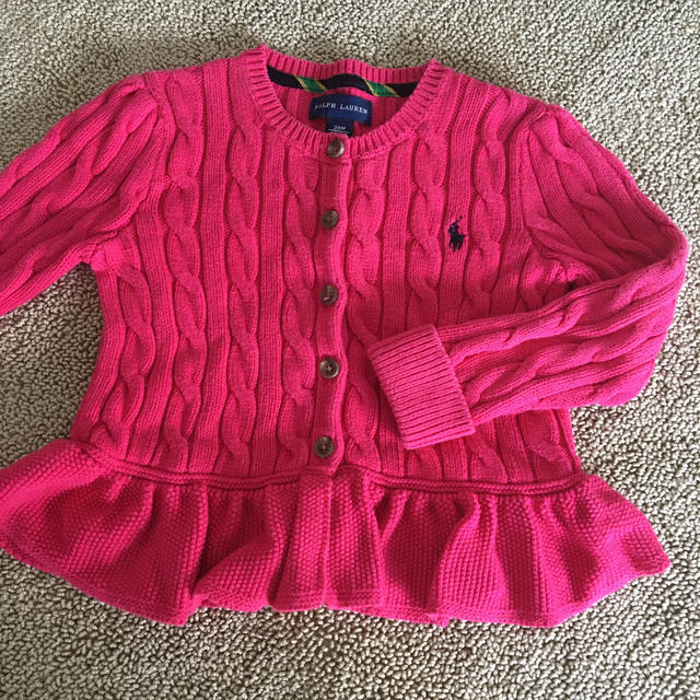 Ralph Lauren(ラルフローレン)の専用　ラルフローレン　 キッズ/ベビー/マタニティのキッズ服女の子用(90cm~)(カーディガン)の商品写真