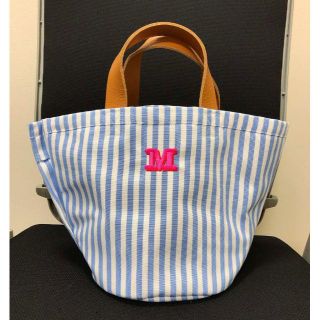 ラドロー(LUDLOW)の大人気！完売☆LUDLOW☆キャンバストートS☆ブルー☆ラドロー☆モノグラム(トートバッグ)