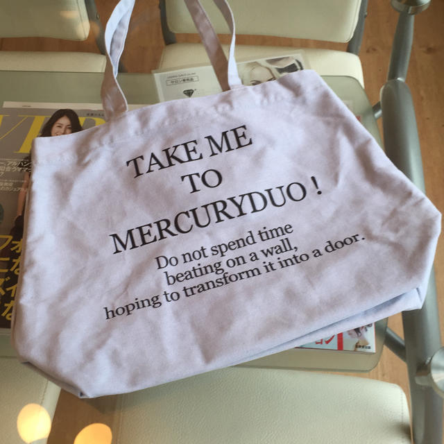 MERCURYDUO(マーキュリーデュオ)の新品☆MERCURYDUO 大きめトート レディースのバッグ(トートバッグ)の商品写真