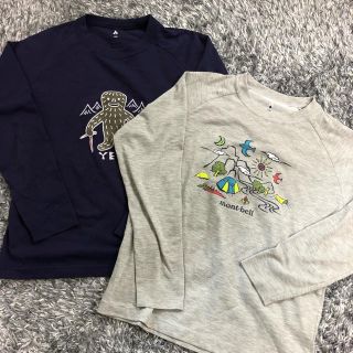 モンベル(mont bell)のkids⭐︎モンベル⭐︎ロンT2枚セット(Tシャツ/カットソー)