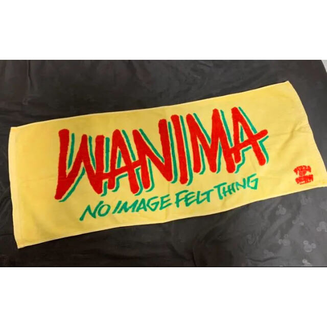 WANIMA(ワニマ)のWANIMA タオル ピザロゴ エンタメ/ホビーのタレントグッズ(ミュージシャン)の商品写真