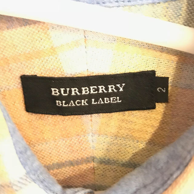 BURBERRY BLACK LABEL(バーバリーブラックレーベル)のバーバリー 半袖シャツMサイズ メンズのトップス(シャツ)の商品写真