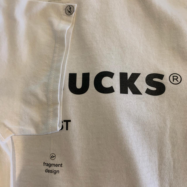 FRAGMENT(フラグメント)のFragment Design Starbucks  Tee 白L  メンズのトップス(Tシャツ/カットソー(半袖/袖なし))の商品写真