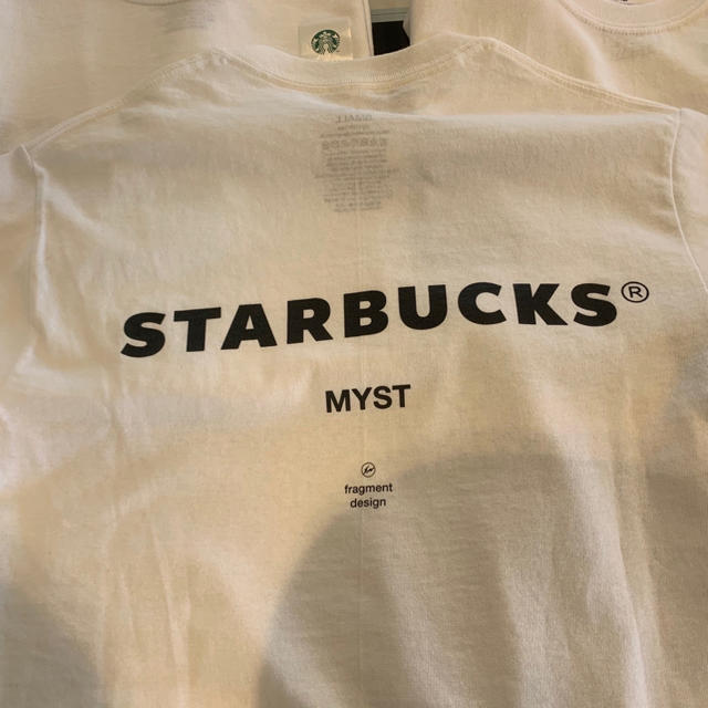 FRAGMENT(フラグメント)のFragment Design Starbucks  Tee 白L  メンズのトップス(Tシャツ/カットソー(半袖/袖なし))の商品写真