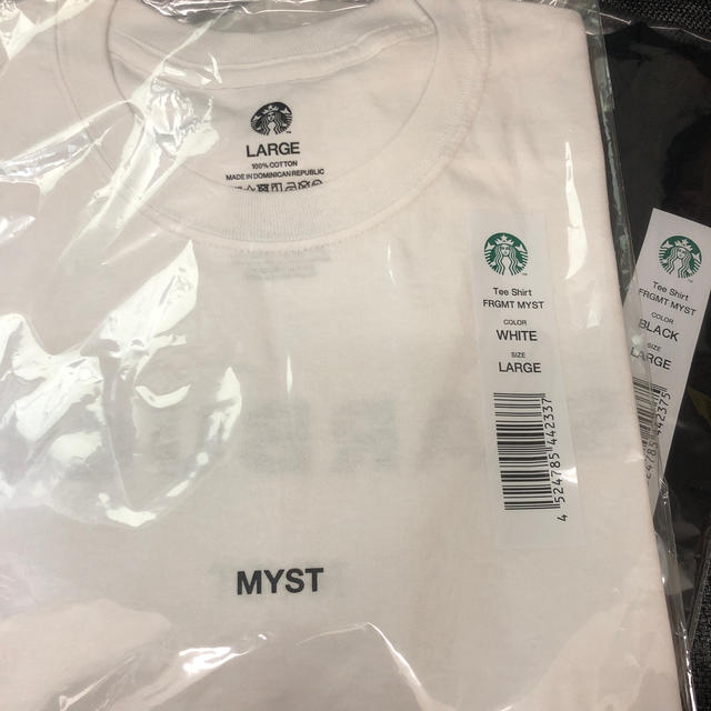 FRAGMENT(フラグメント)のFragment Design Starbucks  Tee 白L  メンズのトップス(Tシャツ/カットソー(半袖/袖なし))の商品写真