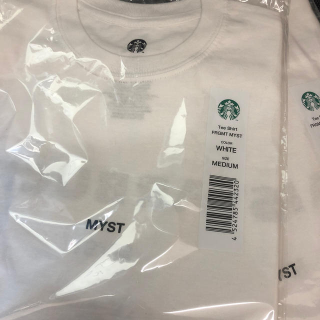 FRAGMENT(フラグメント)のFragment Design Starbucks  Tee 白Ｍ メンズのトップス(Tシャツ/カットソー(半袖/袖なし))の商品写真