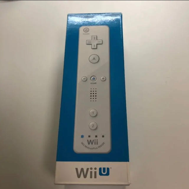 Wii U(ウィーユー)のWiiリモコンプラスホワイト美品 エンタメ/ホビーのゲームソフト/ゲーム機本体(家庭用ゲーム機本体)の商品写真